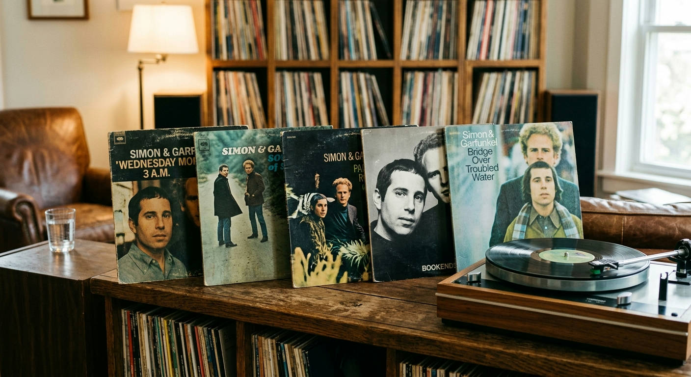 all Simon and Garfunkel studio albums list image 1