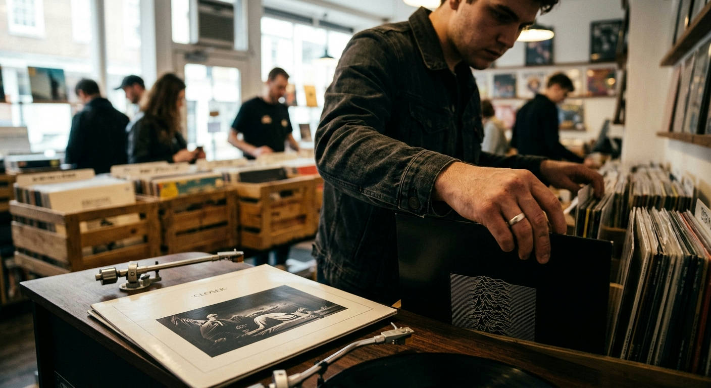 Joy Division studio albums vinyl reissues image 1
