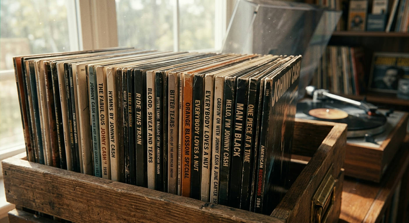 Johnny Cash studio albums discography image 2